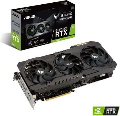 Tarjeta gráfica de la edición de la tarjeta gráfica 10GB 1710MHz de GDDR6 Geforce Rtx 3080 OC