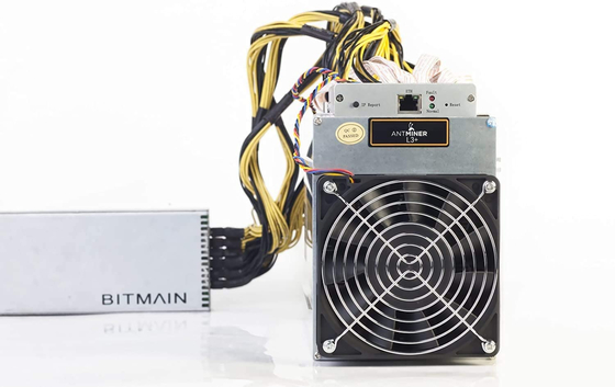 Rafadora de LTC Bitmain Antminer L3+ 600mh/S Asic 850W 11.6-13.0V