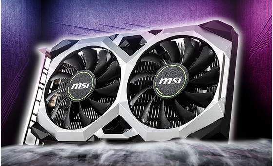 Fan dual que refresca la tarjeta gráfica estupenda 6gb 120W de Nvidia Gtx 1660 1770MHz