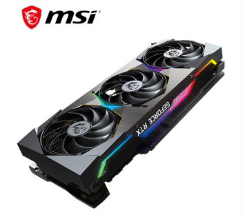 Explotación minera Rig Three Fan Graphics Card GeForce RTX 3090 SUPRIM X 24G