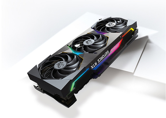Explotación minera Rig Three Fan Graphics Card GeForce RTX 3090 SUPRIM X 24G
