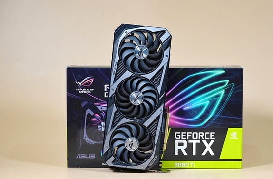 Tarjeta gráfica NVIDIA 256bit del juego del ordenador de mesa para juegos de Rog Strix Rtx 3060ti O8g