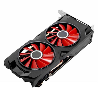 Negro 8G Wolf Graphics Card de Rig Graphics Card XFX 580 de la explotación minera GDDR5